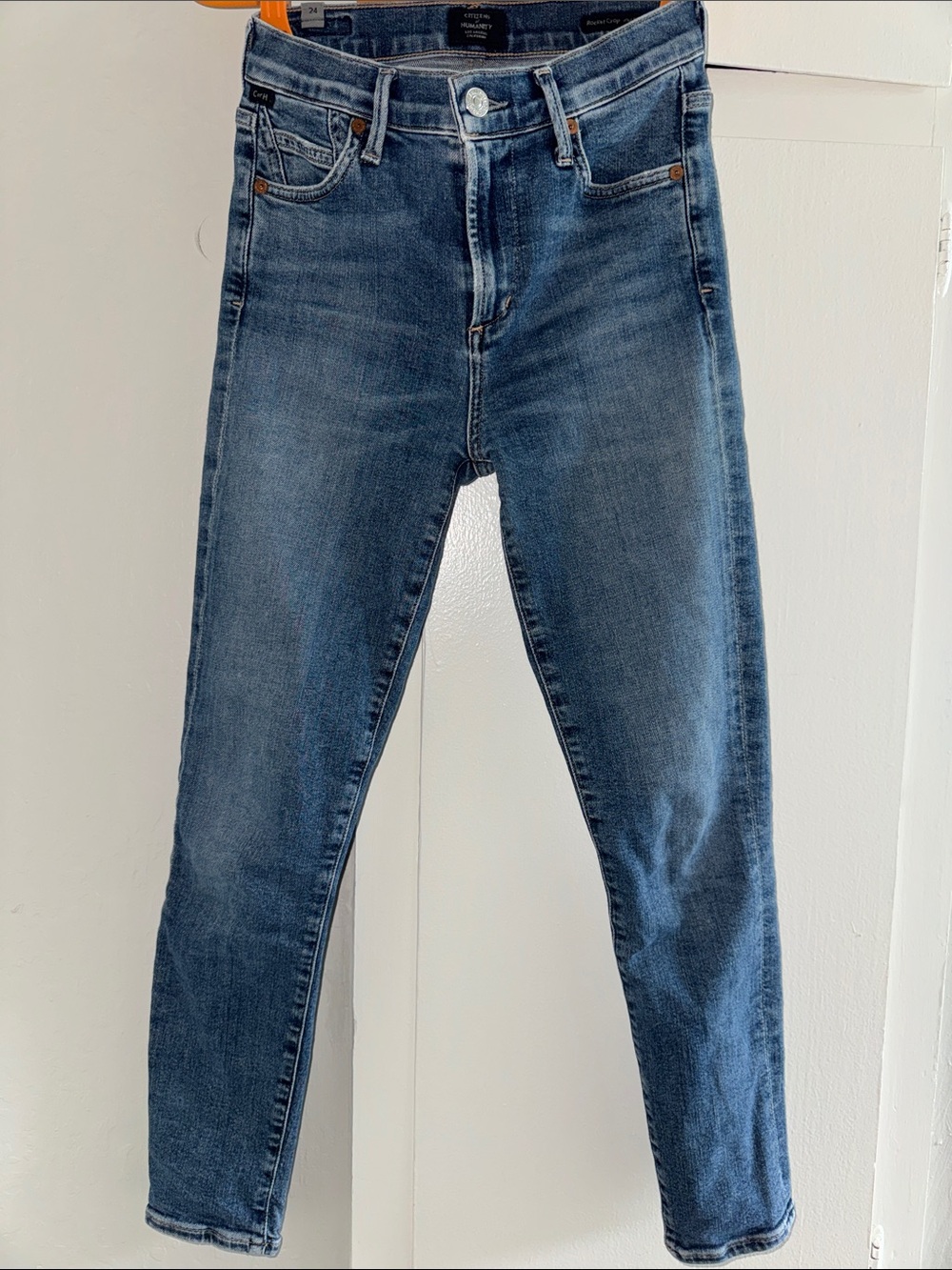 Citizen of Humanity Rocket Crop Mid Rise Skinny Jeans